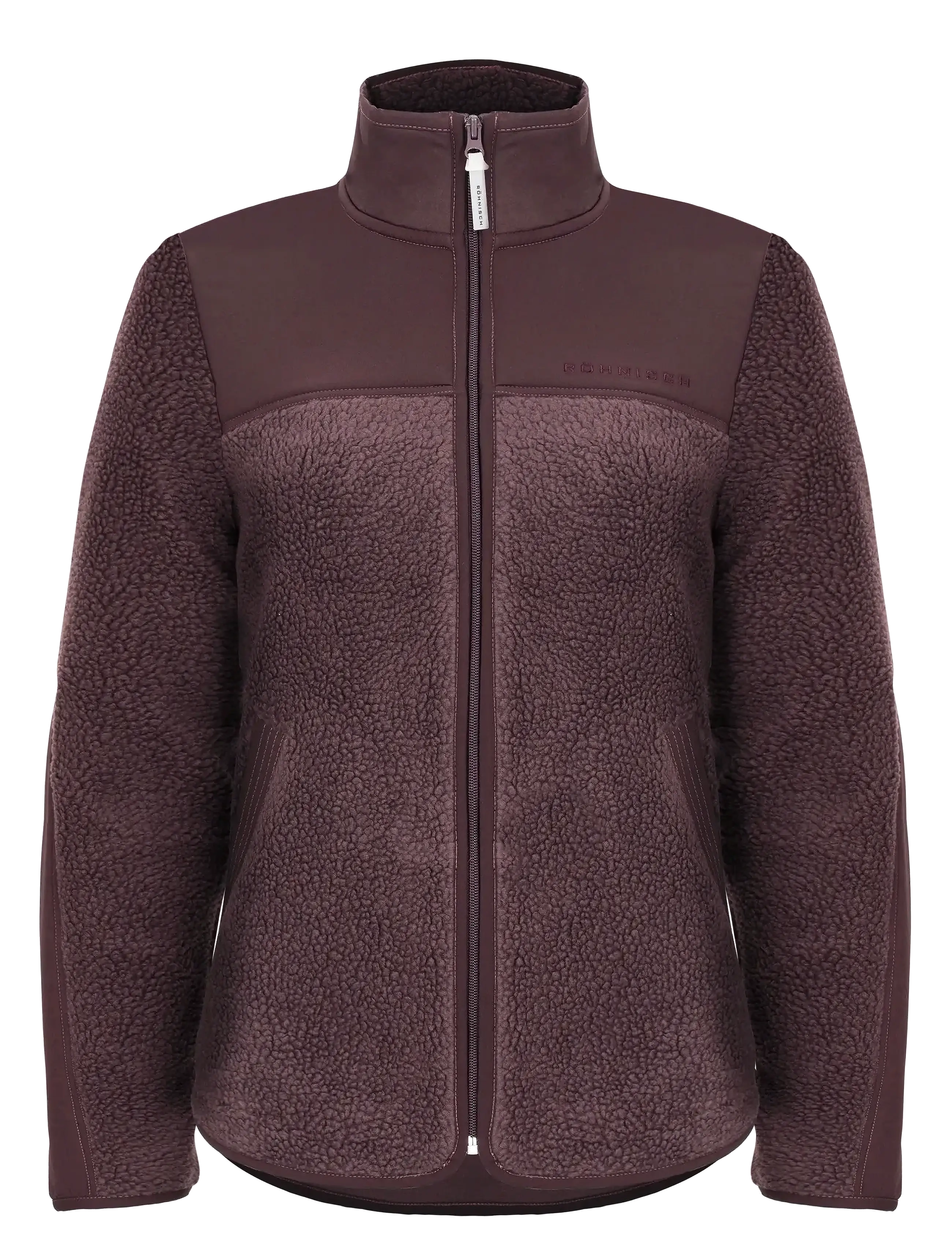 Röhnisch - Phoebe Pile Jacket - midlayer-jakker - huckleberry - 1