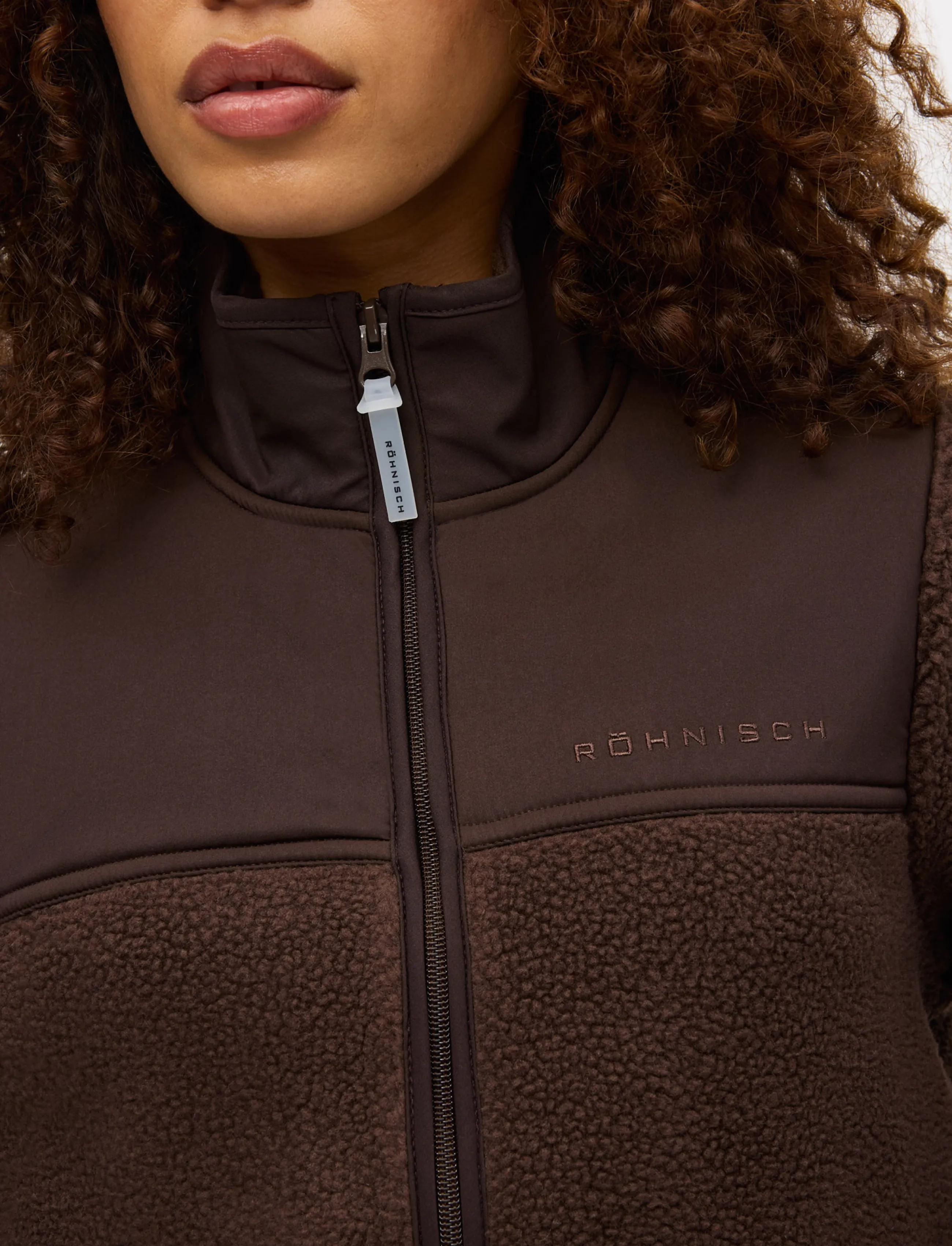 Röhnisch - Phoebe Pile Jacket - Överdelar - java - 2