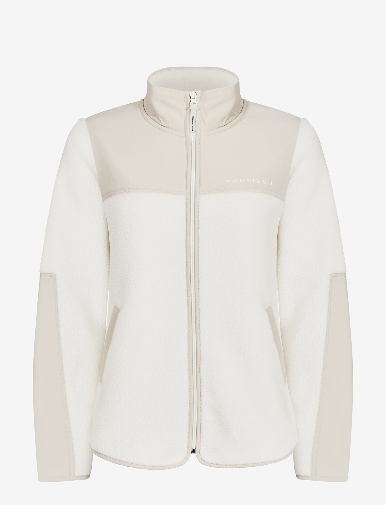Röhnisch - Phoebe Pile Jacket - fleece & mellanlager - peyote beige - 1