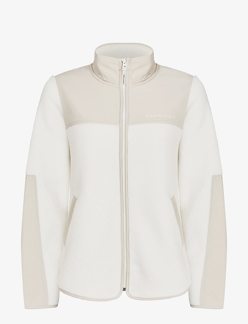 Röhnisch - Phoebe Pile Jacket - fleece & mellanlager - peyote beige - 1