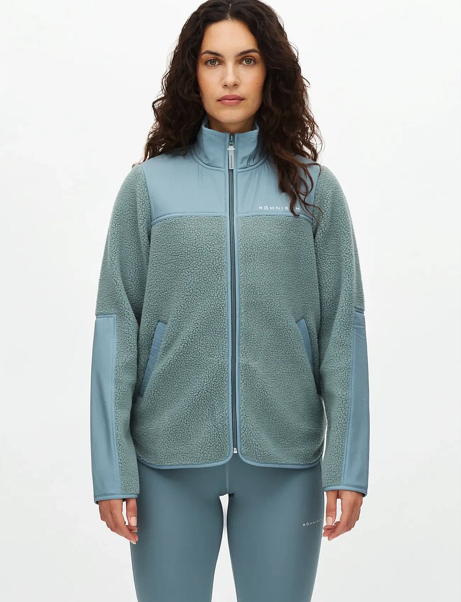 Röhnisch - Phoebe Pile Jacket - alussärgid - stormy sea - 0