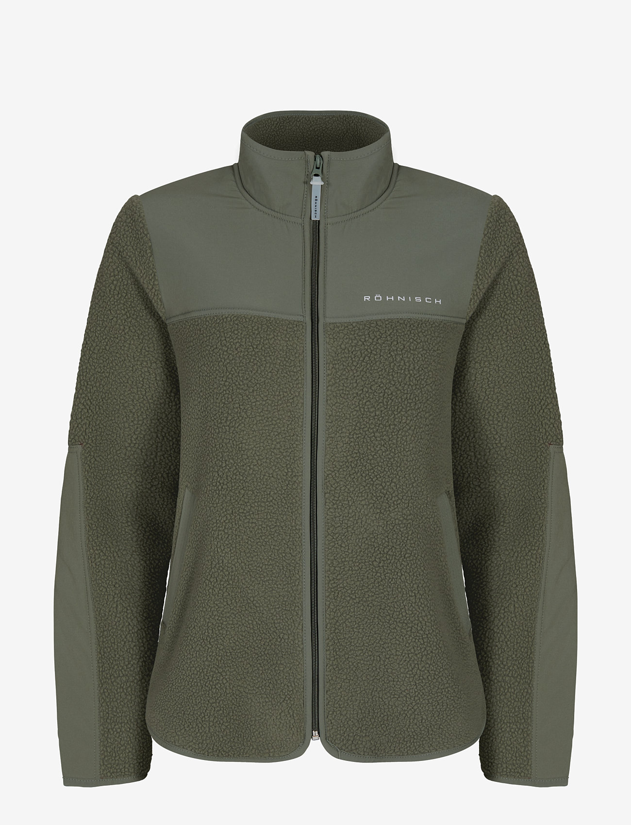 Röhnisch - Phoebe Pile Jacket - fleecejacken - vetiver green - 1