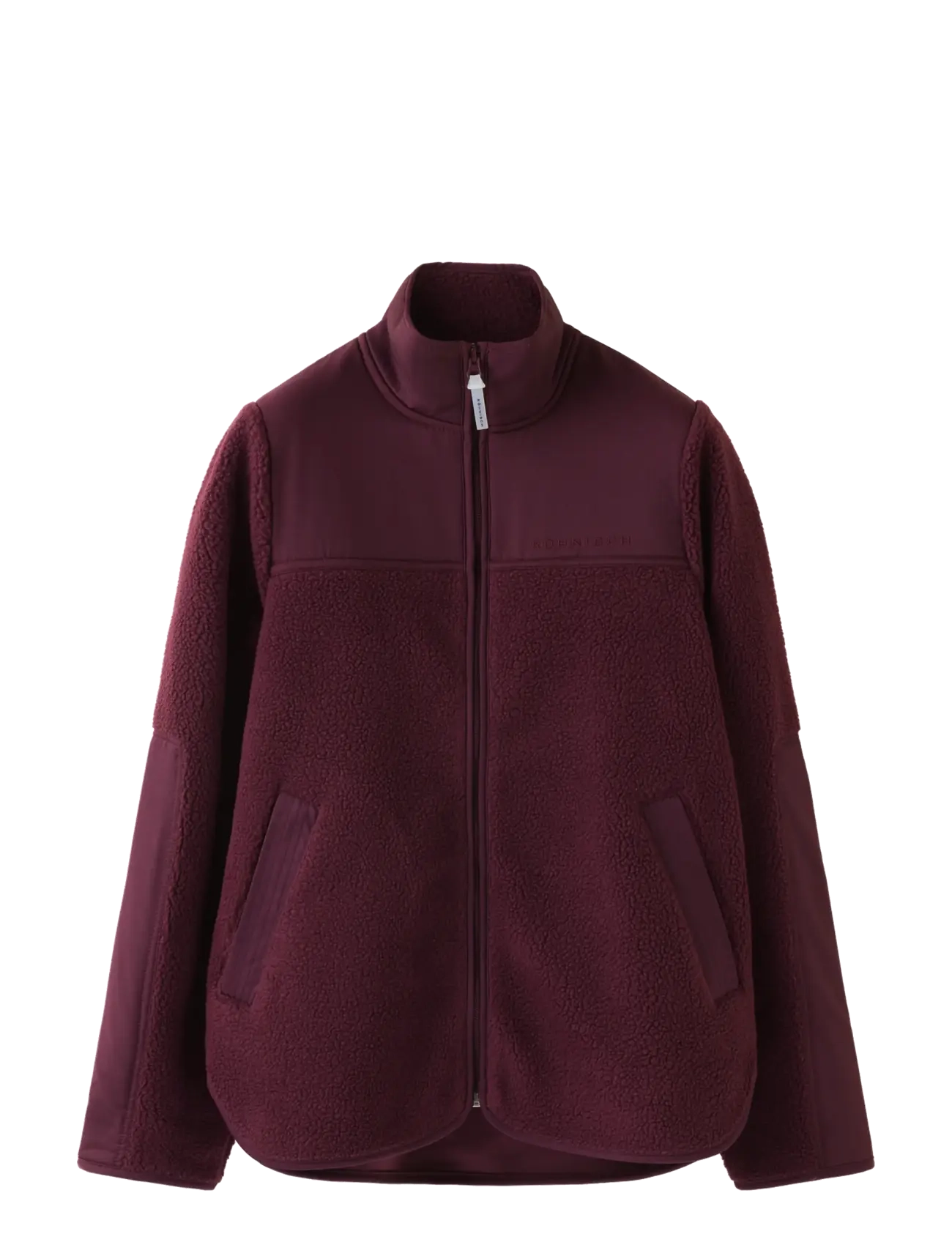 Röhnisch Phoebe Pile Jacket - Röhnisch - WINETASTING / burgundy