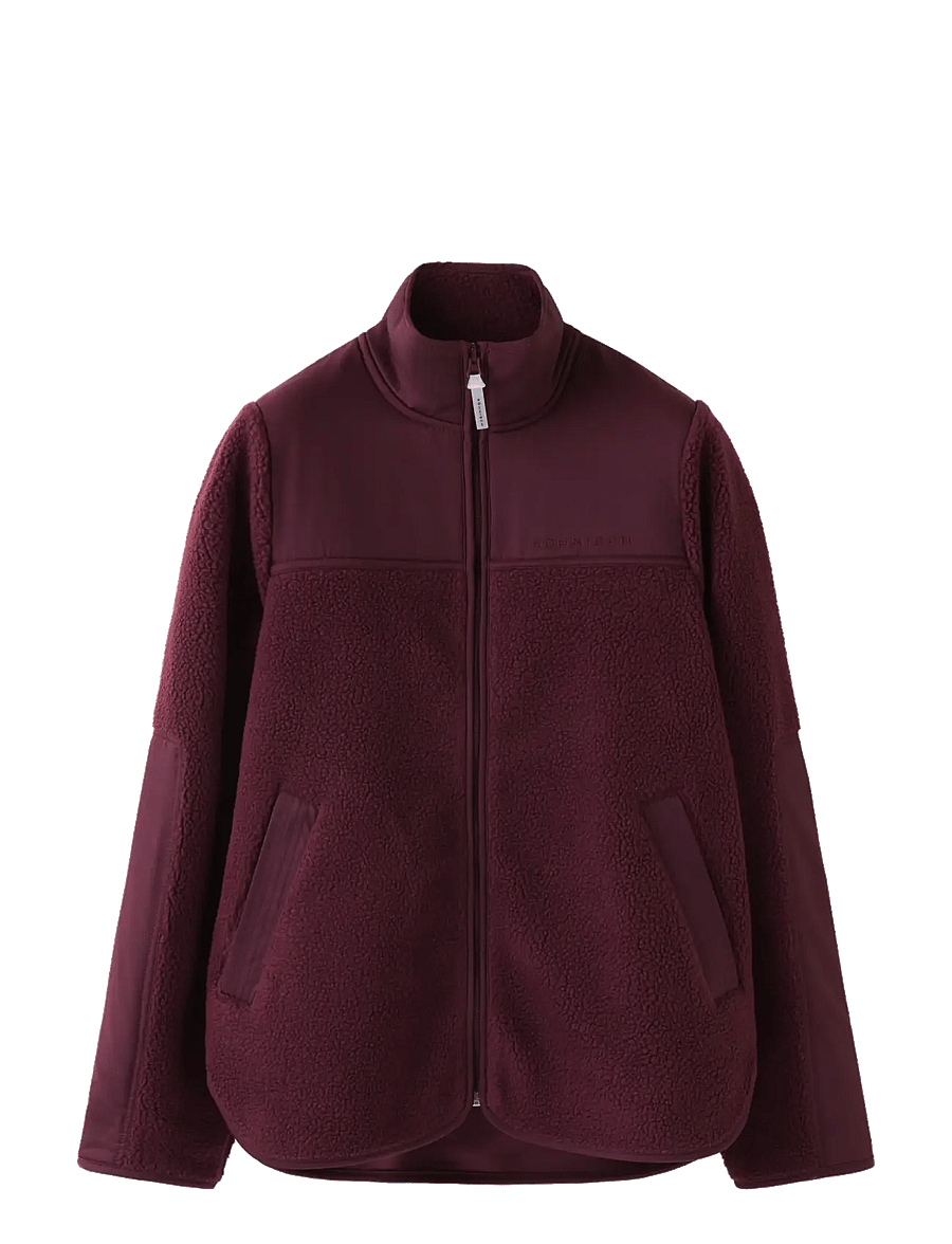 Röhnisch - Phoebe Pile Jacket - Överdelar - winetasting - 1