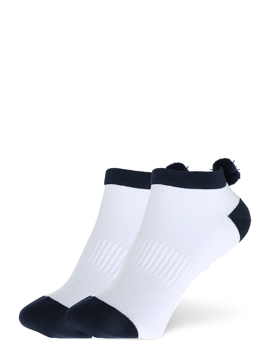 Röhnisch - 2-pack Functional Pompom Socks - underkläder och strumpor - navy - 0