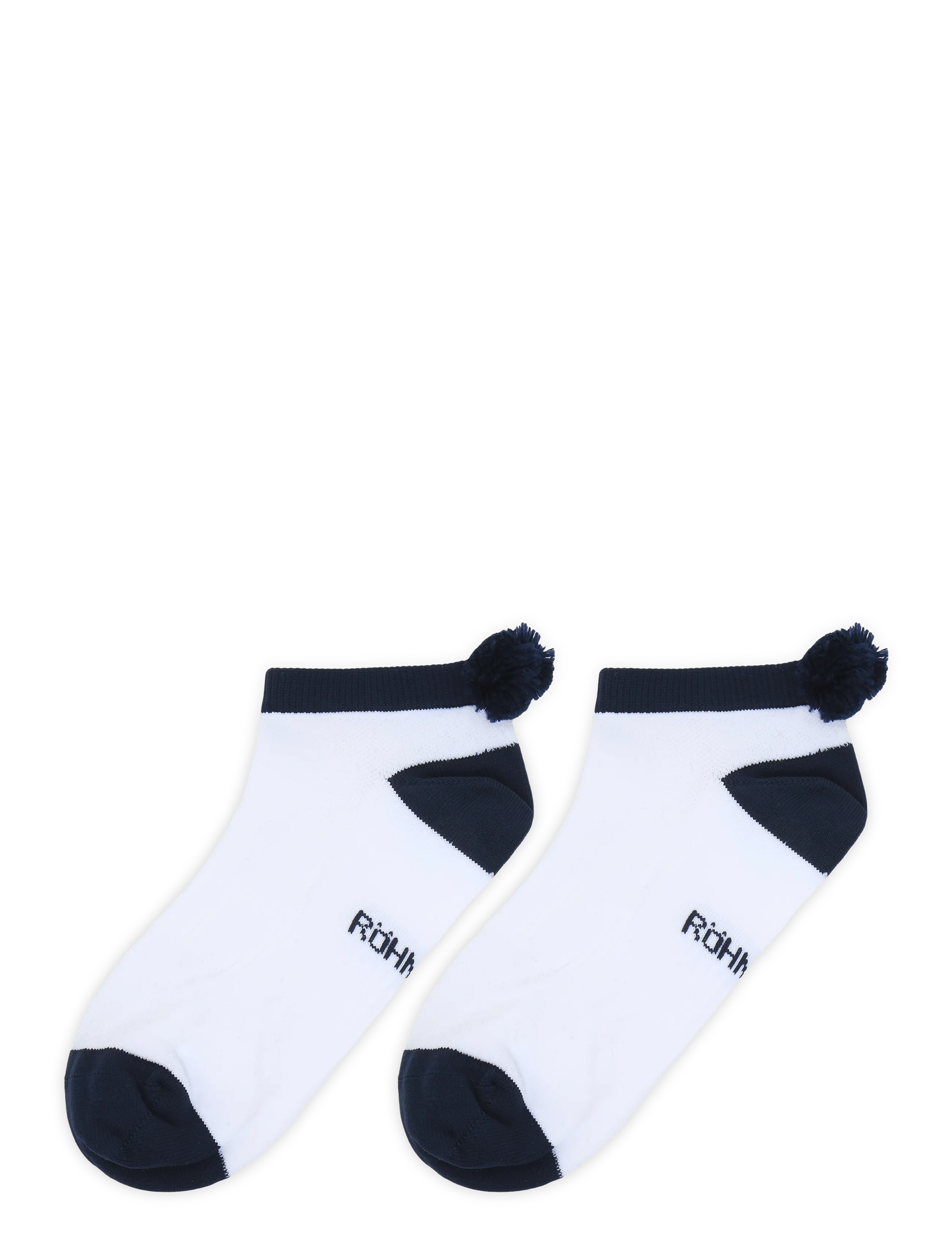 Röhnisch - 2-pack Functional Pompom Socks - underkläder och strumpor - navy - 1