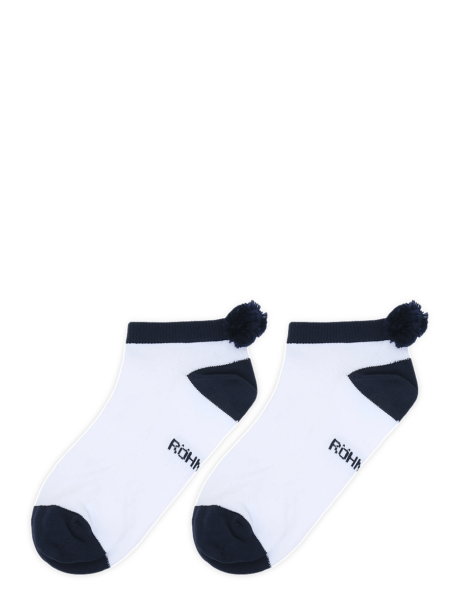 Röhnisch - 2-pack Functional Pompom Socks - underkläder och strumpor - navy - 1