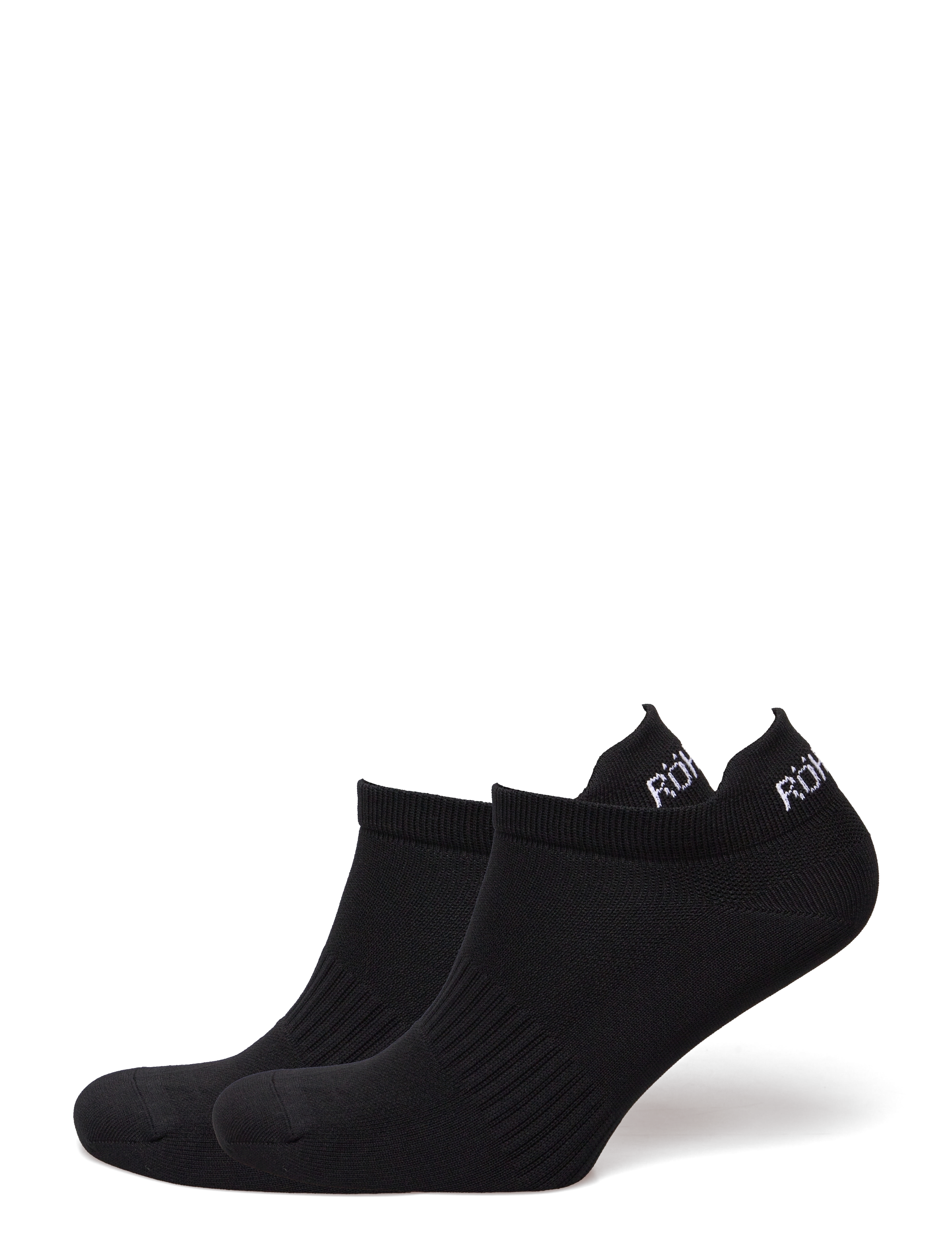 Röhnisch 2-Pack Functional Sport Socks, 39-41, Schwarz - Footies-ankle Frauen