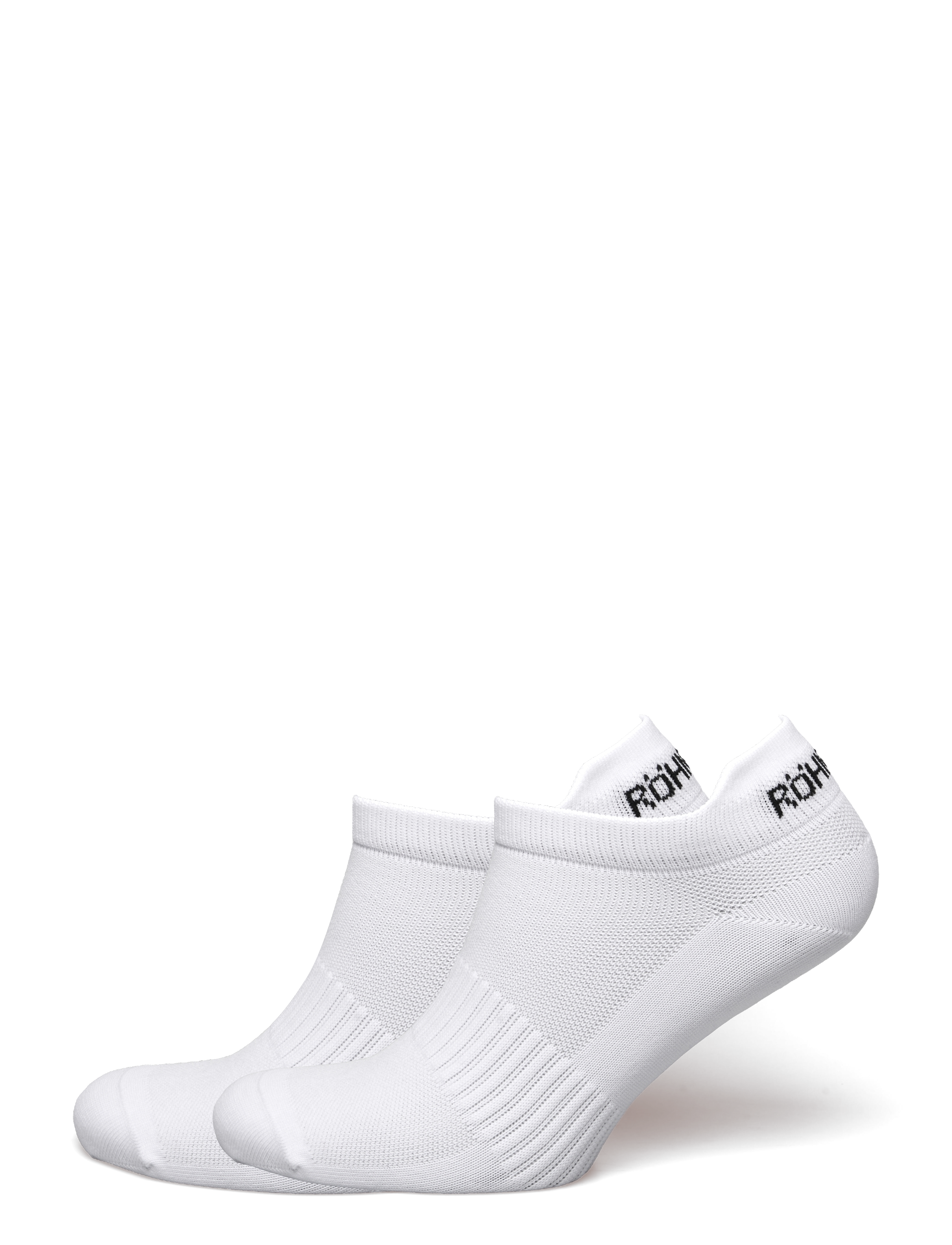 Röhnisch 2-Pack Functional Sport Socks, 36-38, Weiß - Footies-ankle Frauen