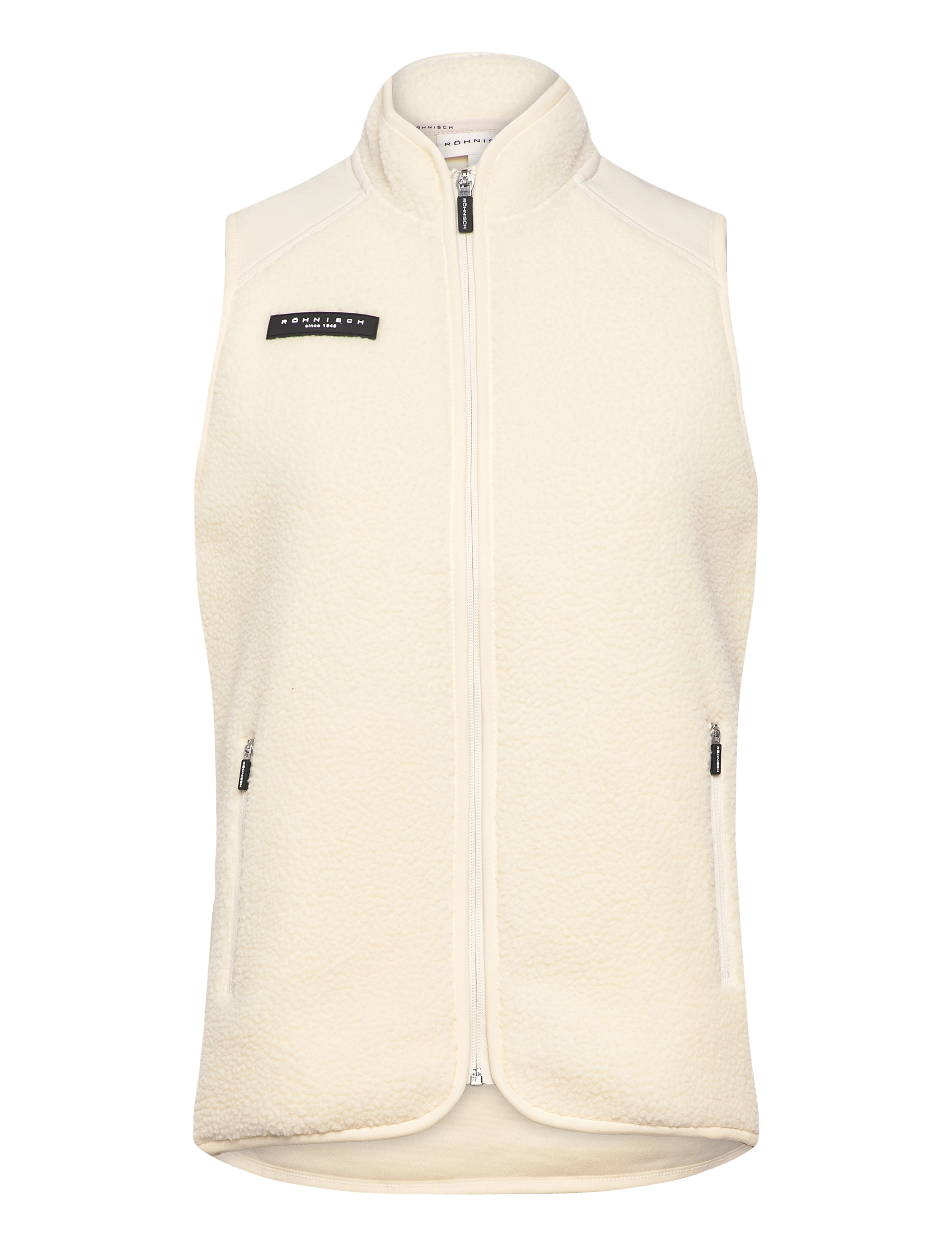 Röhnisch - Jolene pile vest - white swan - 1