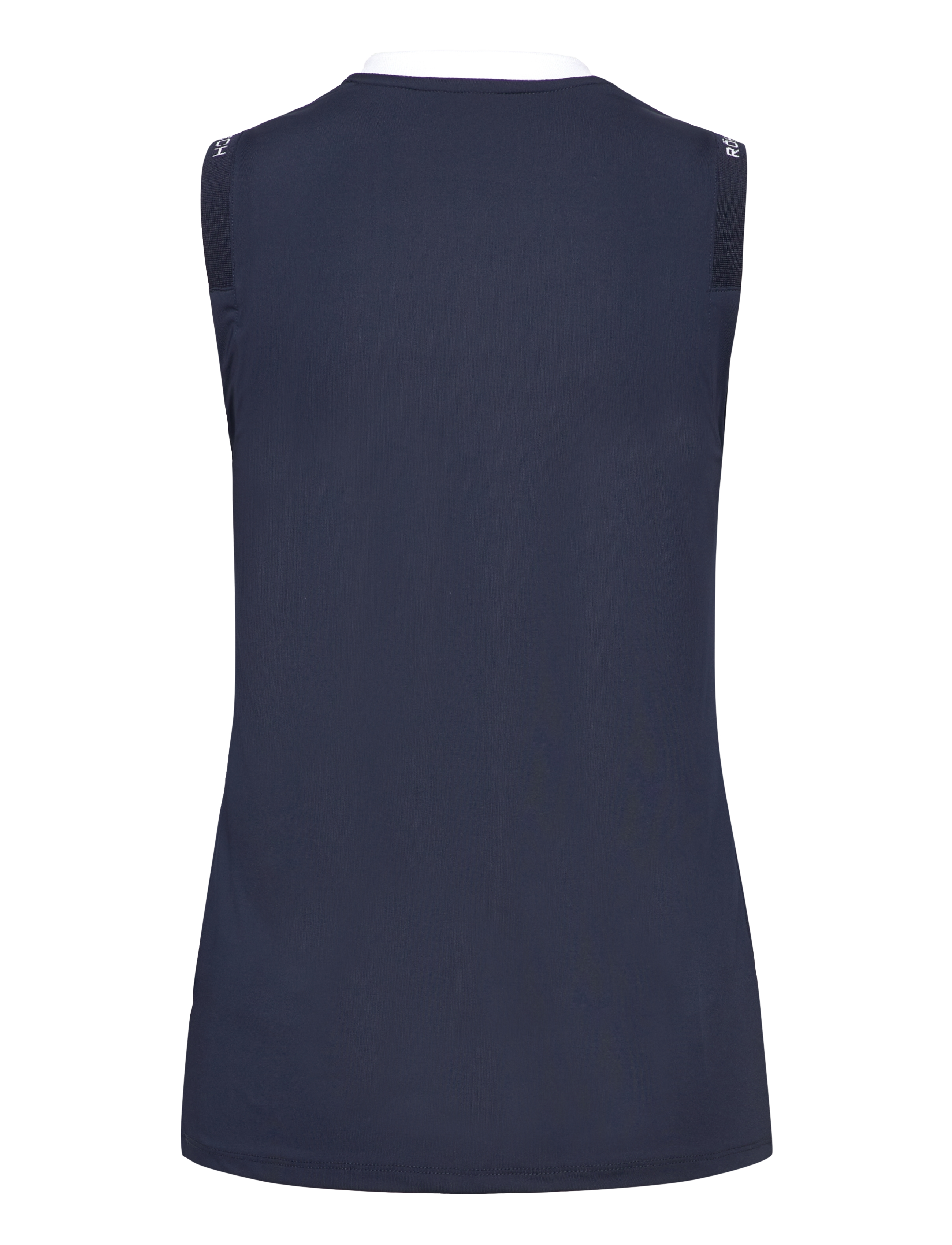 Röhnisch - Abby Sleeveless Top - toppar & t-shirts - navy/white - 2