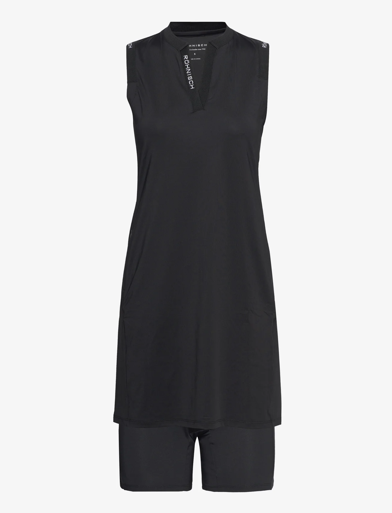 Röhnisch - Abby Sleeveless Dress - sports dresses - black - 0