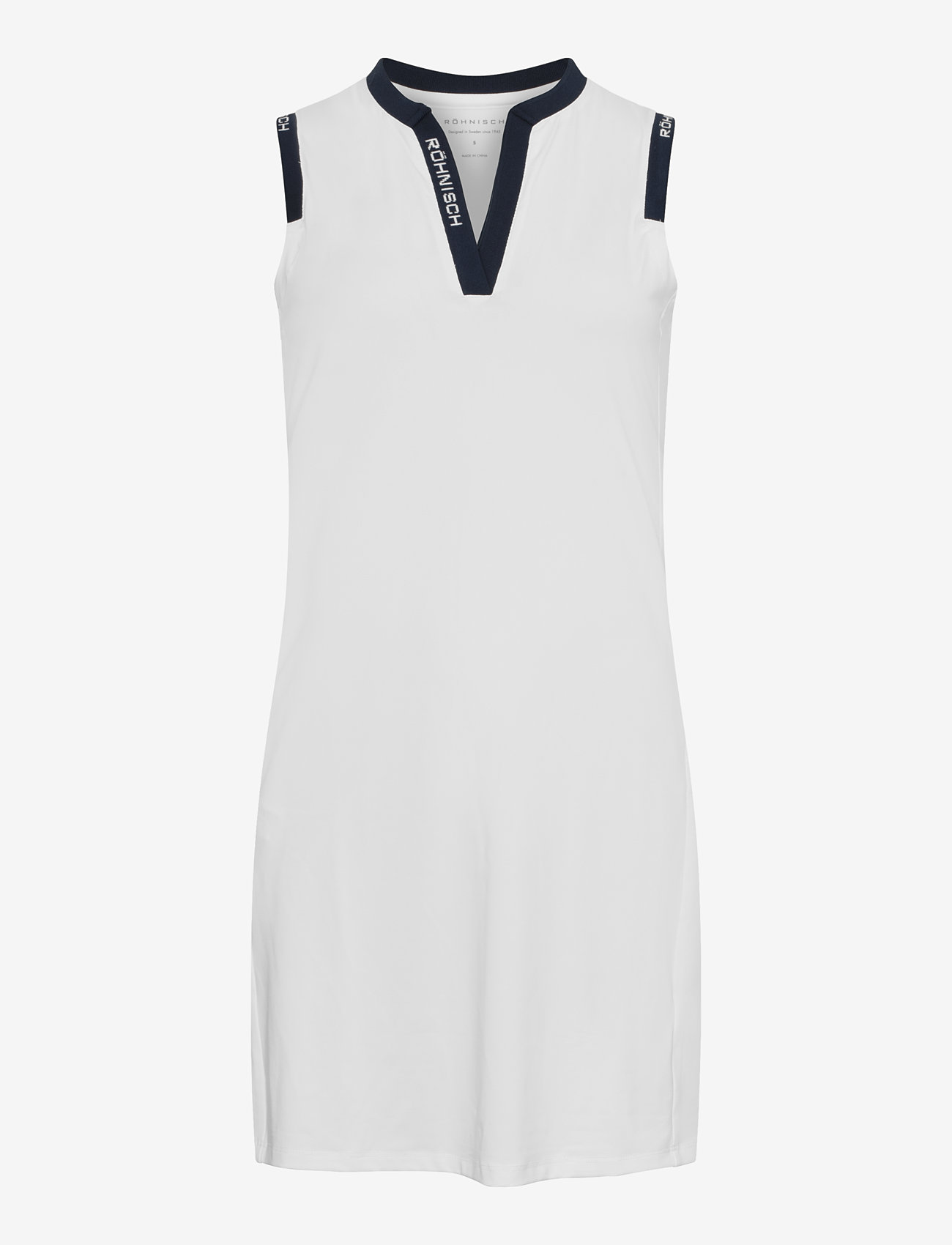 Röhnisch - Abby Sleeveless Dress - kjoler & nederdele - white - 1