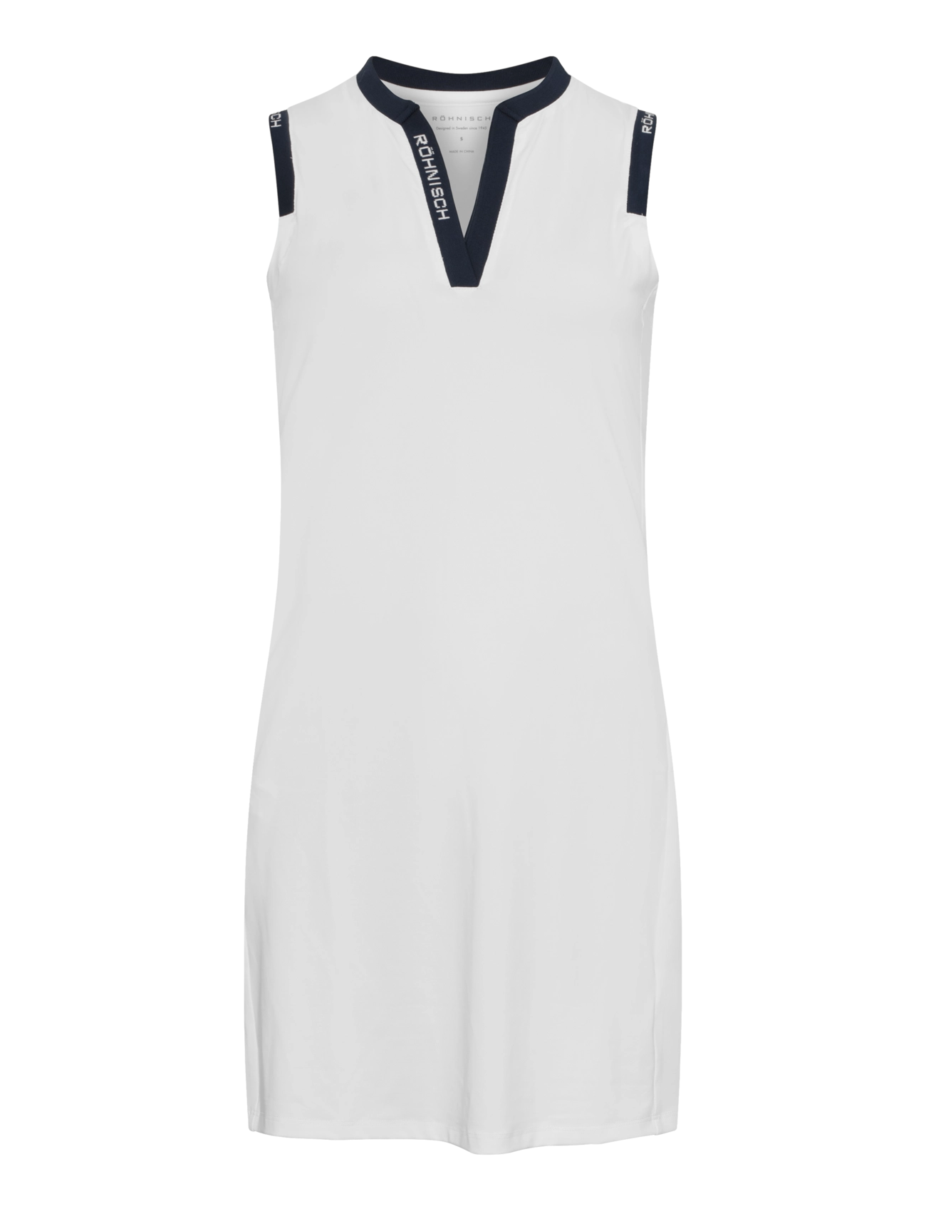 Röhnisch Abby Sleeveless Dress - Kjoler & Nederdele - WHITE / white