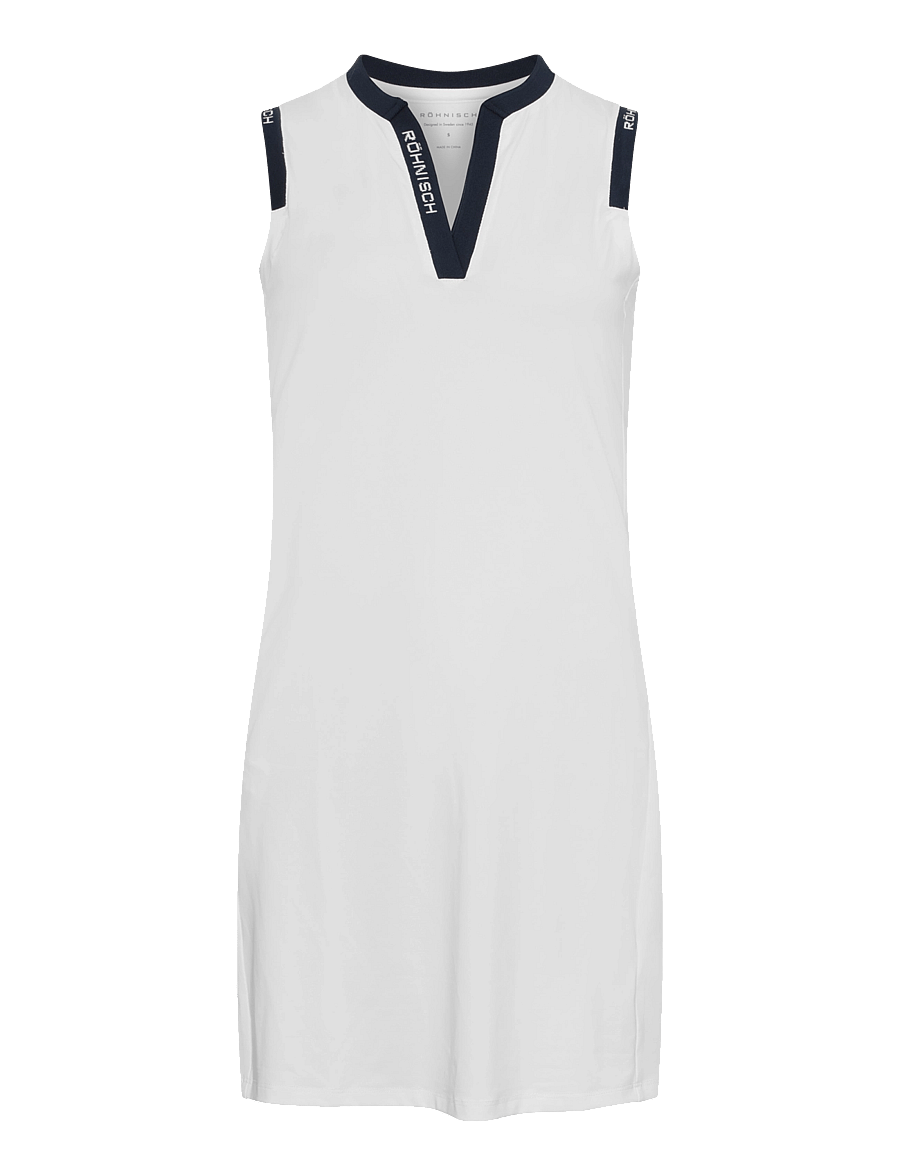 Röhnisch - Abby Sleeveless Dress - kleidid ja seelikud - white - 1