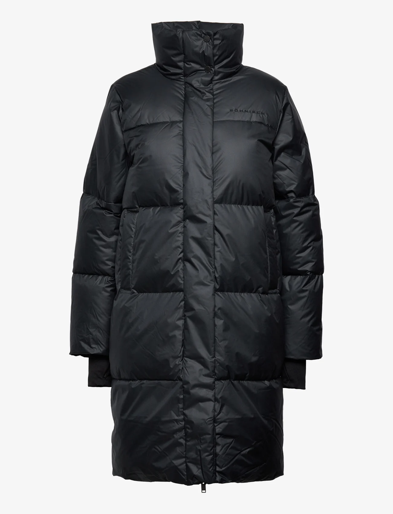 Röhnisch - Mapei Long Jacket - padded coats - black - 0