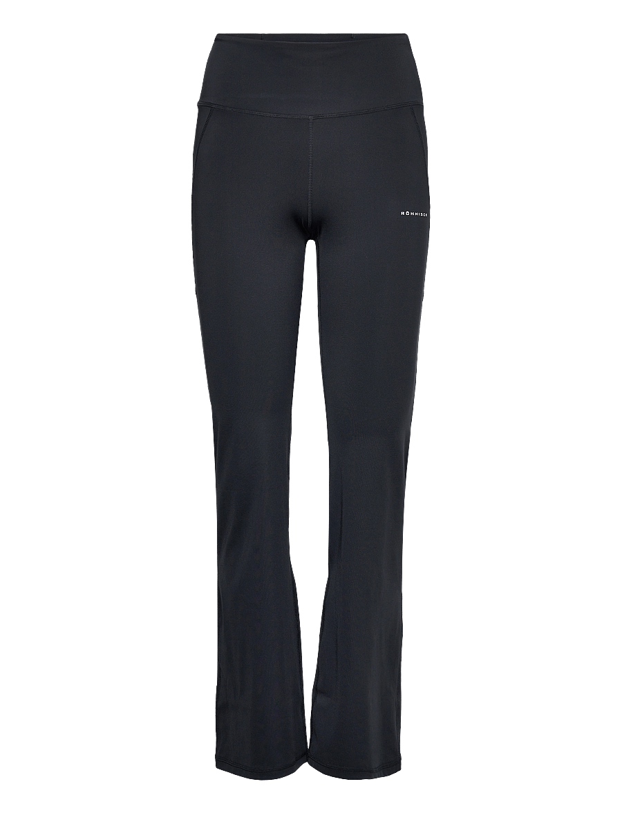 Röhnisch - Flattering High Waist Pants - treenihousut - black - 1