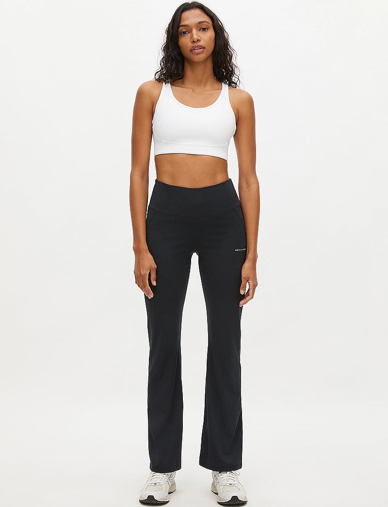 Röhnisch - Flattering High Waist Pants - träningsbyxor - black - 0