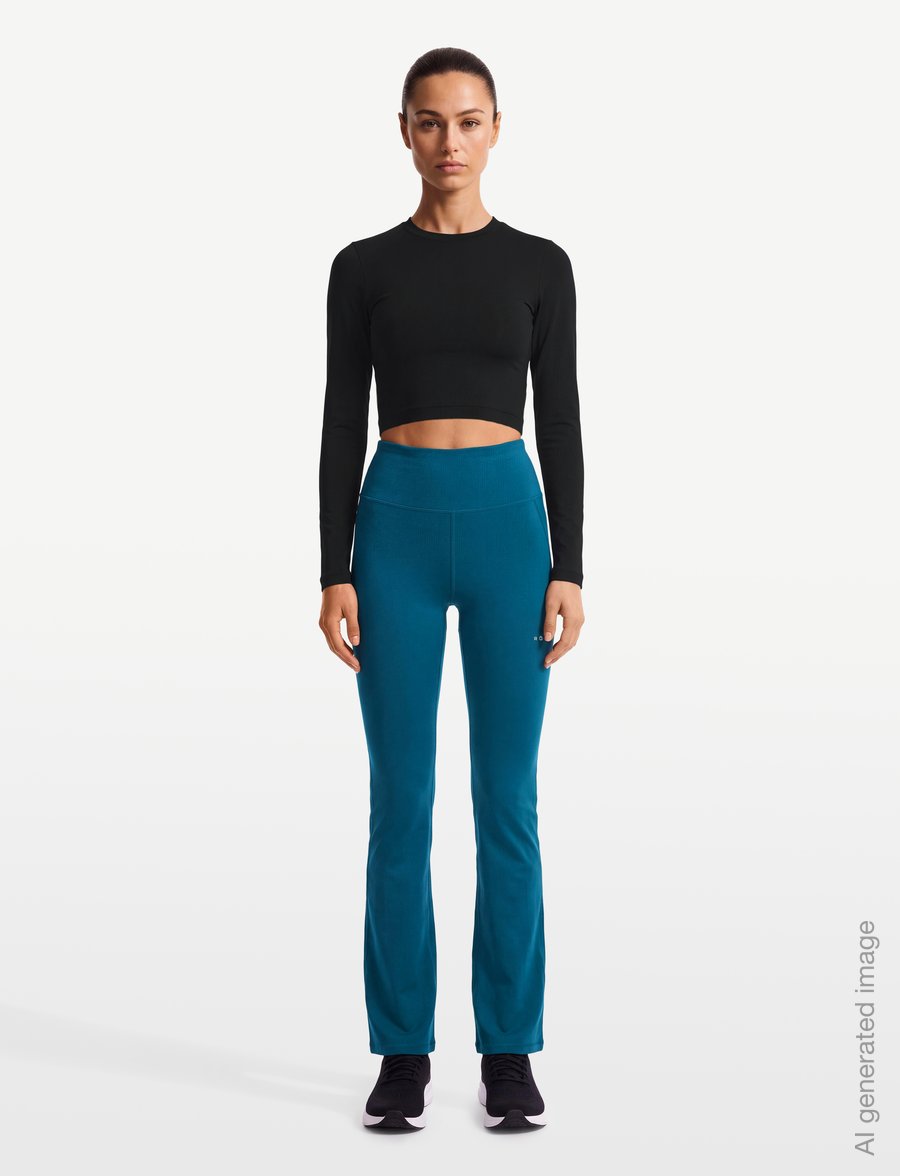 Röhnisch - Flattering High Waist Pants - trainingshosen - legion blue - 0