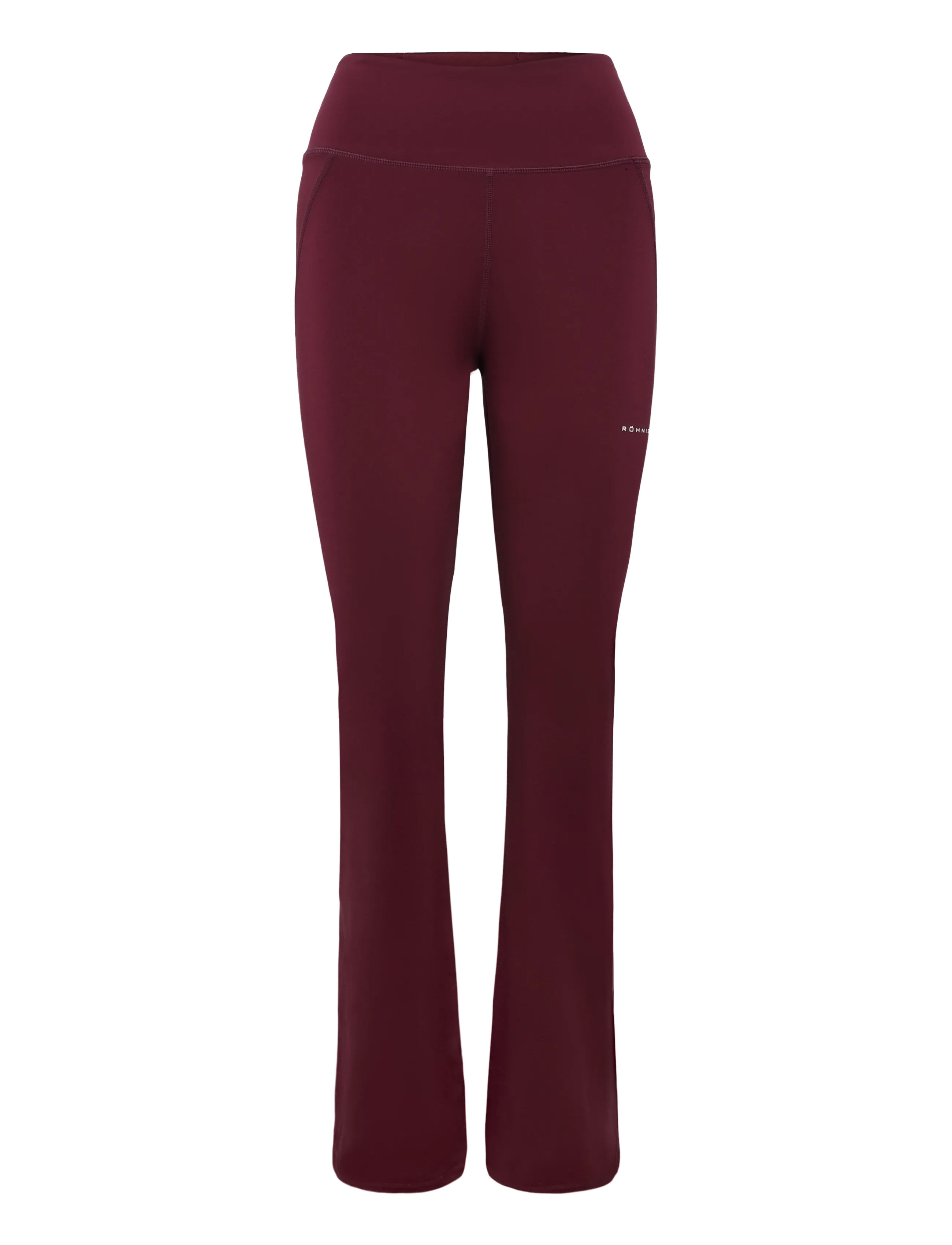 Röhnisch Flattering High Waist Pants - Hosen - WINETASTING / burgundy