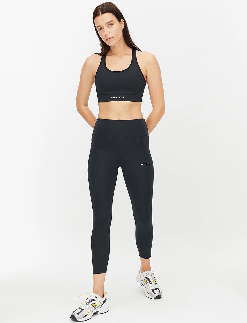 Röhnisch - Flattering High Waist 7/8 Tights - trainingstights - black - 0