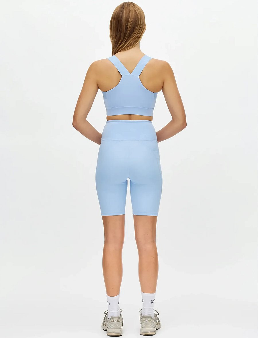 Röhnisch - Flattering High Waist Bike Tights - 1/2 længde - chambray blue - 5
