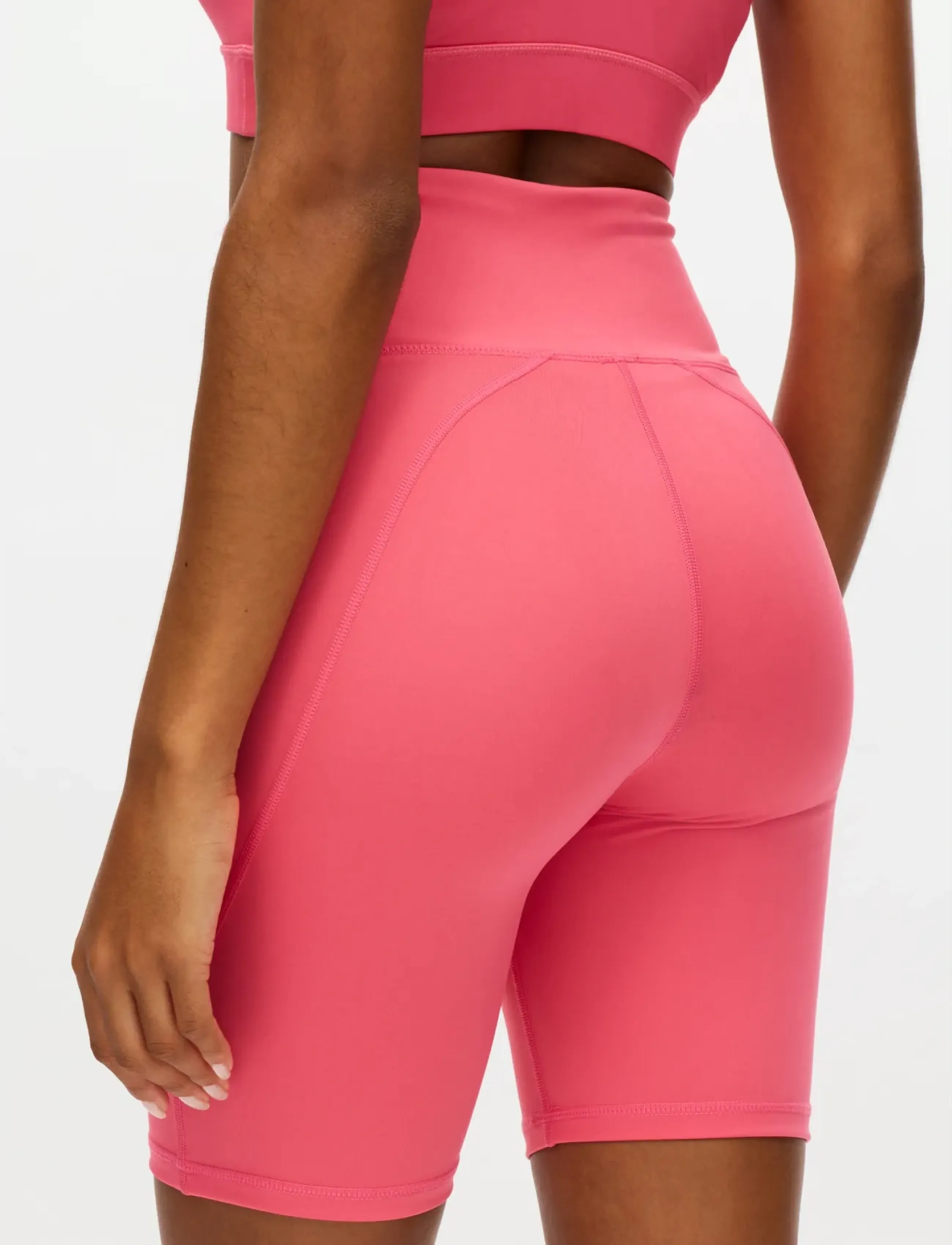 Röhnisch - Flattering High Waist Bike Tights - 1/2 länge - fruit dove - 3