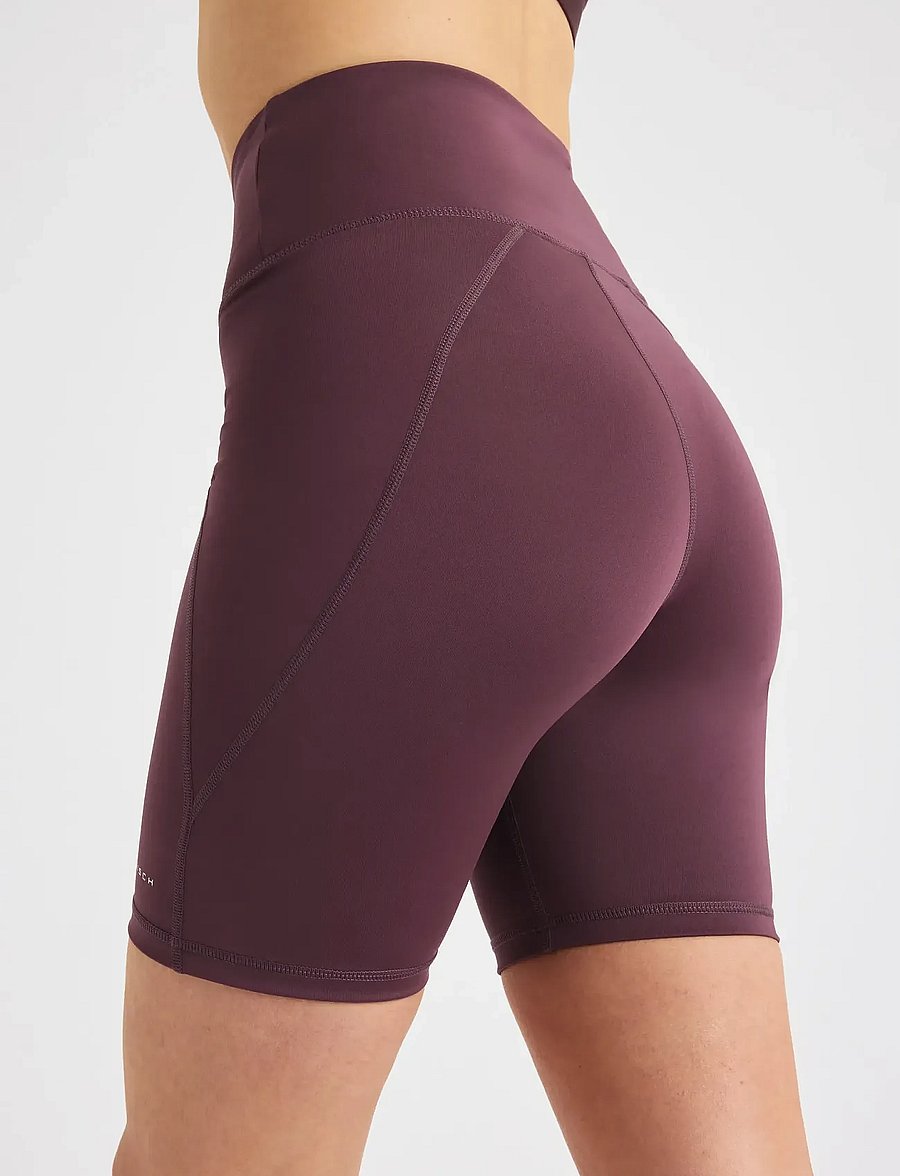 Röhnisch - Flattering High Waist Bike Tights - 1/2 länge - huckleberry - 2