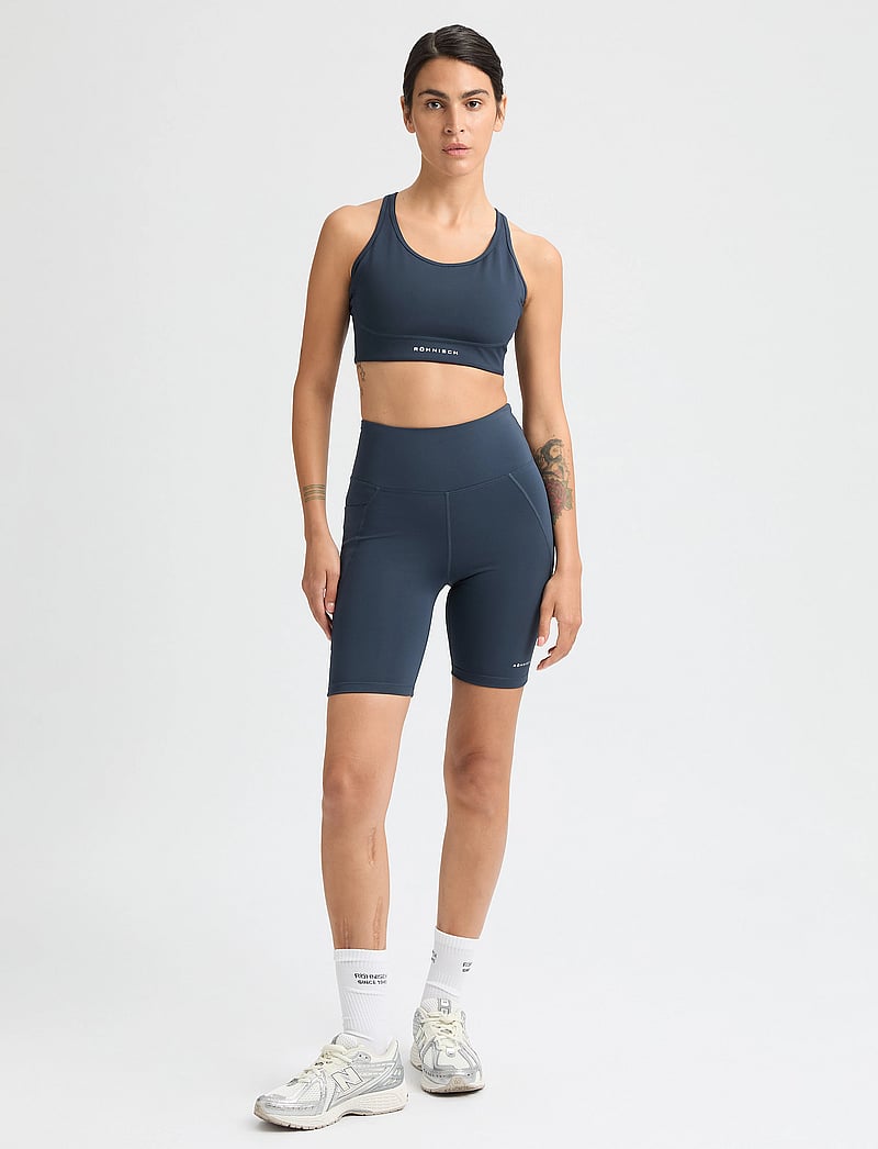 Röhnisch - Flattering High Waist Bike Tights - cykelshorts - space navy - 3