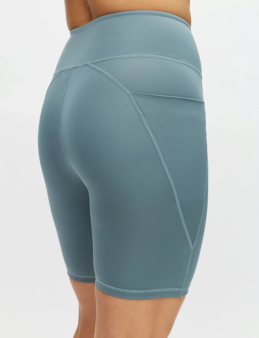 Röhnisch - Flattering High Waist Bike Tights - 1/2 länge - stormy sea - 3