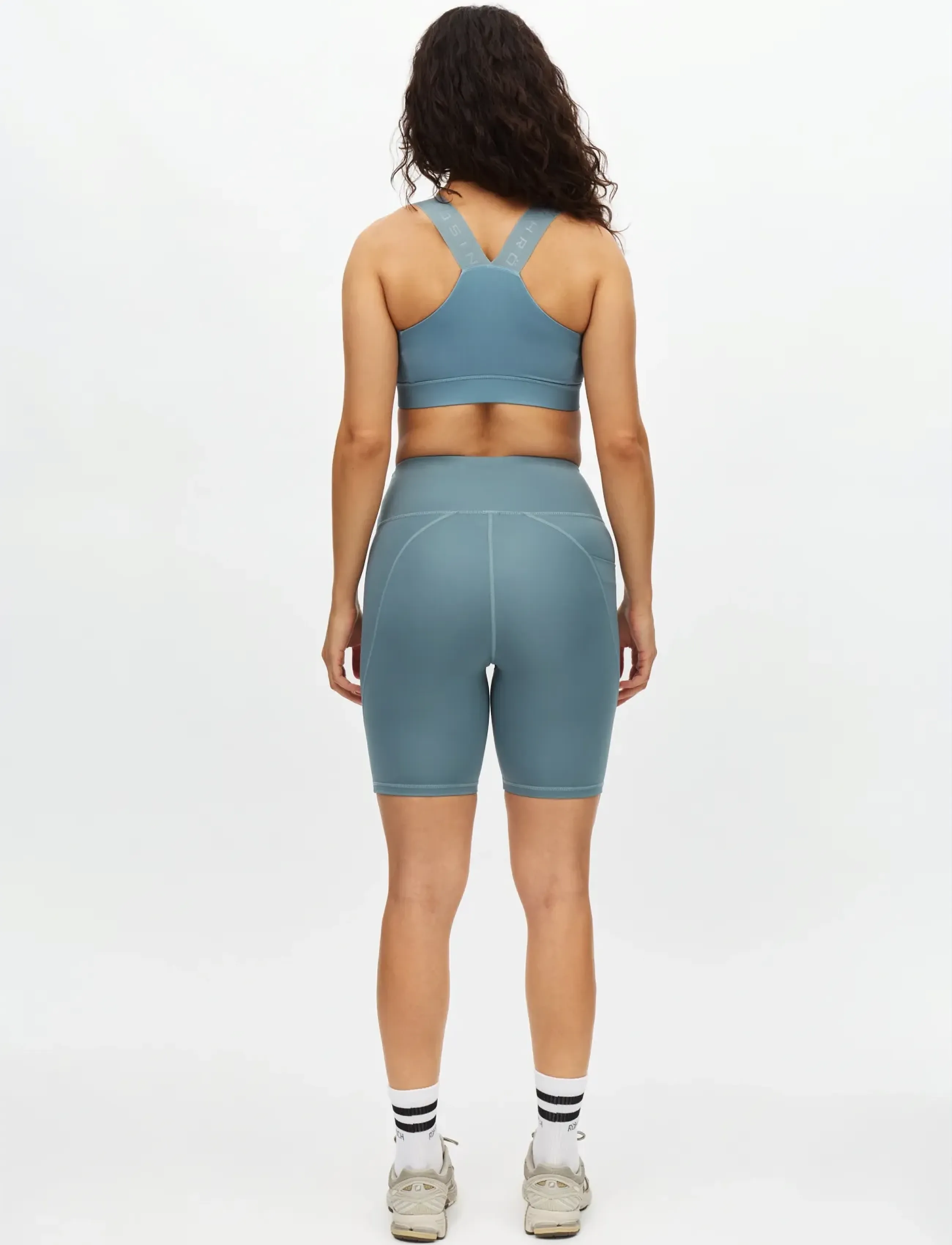 Röhnisch - Flattering High Waist Bike Tights - 1/2 länge - stormy sea - 4