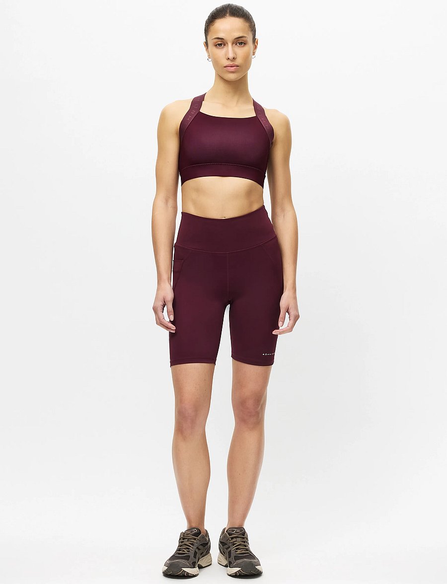 Röhnisch - Flattering High Waist Bike Tights - lühikesed püksid - winetasting - 4