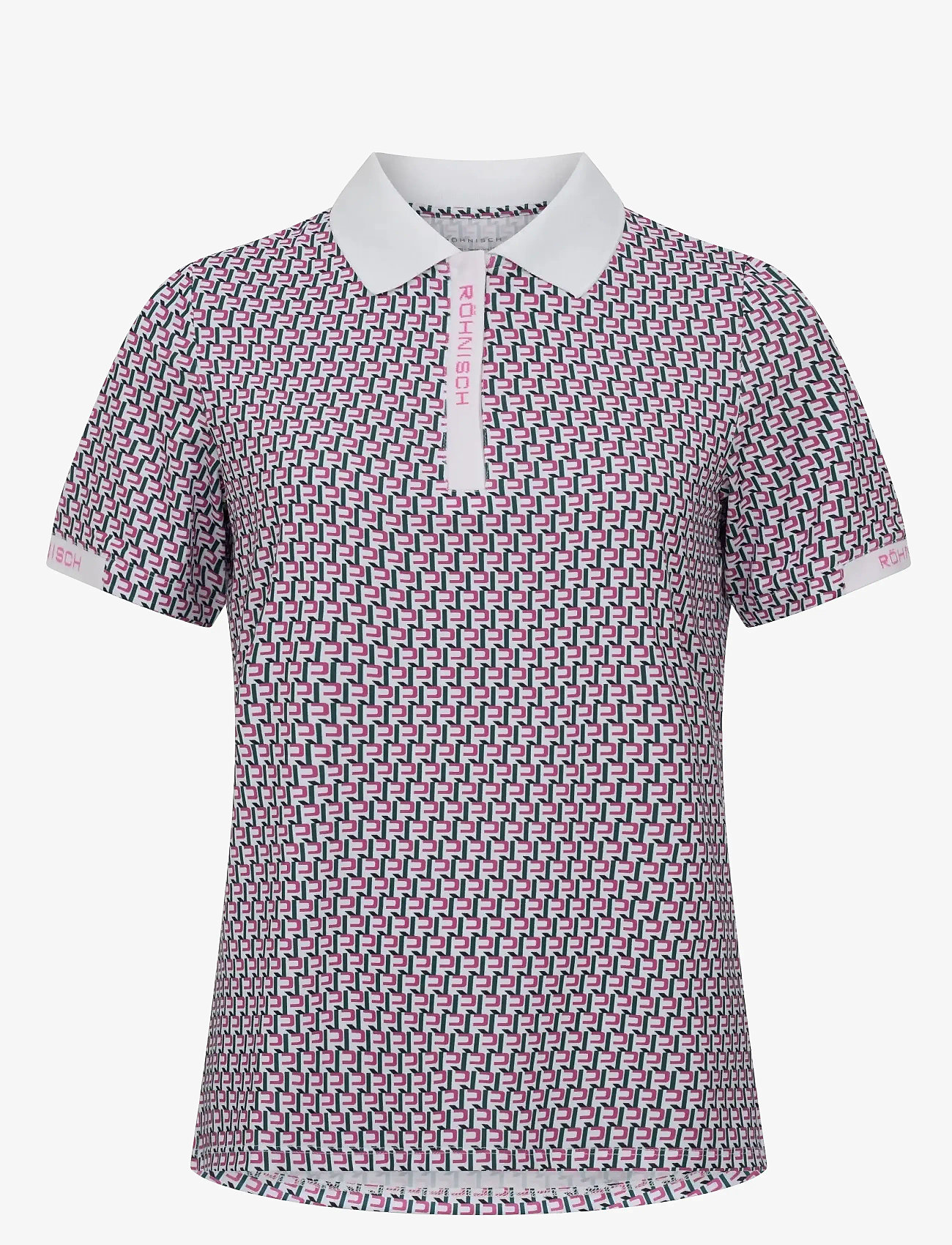 Röhnisch - Abby Poloshirt - oberteile & t-shirts - logo rose - 1