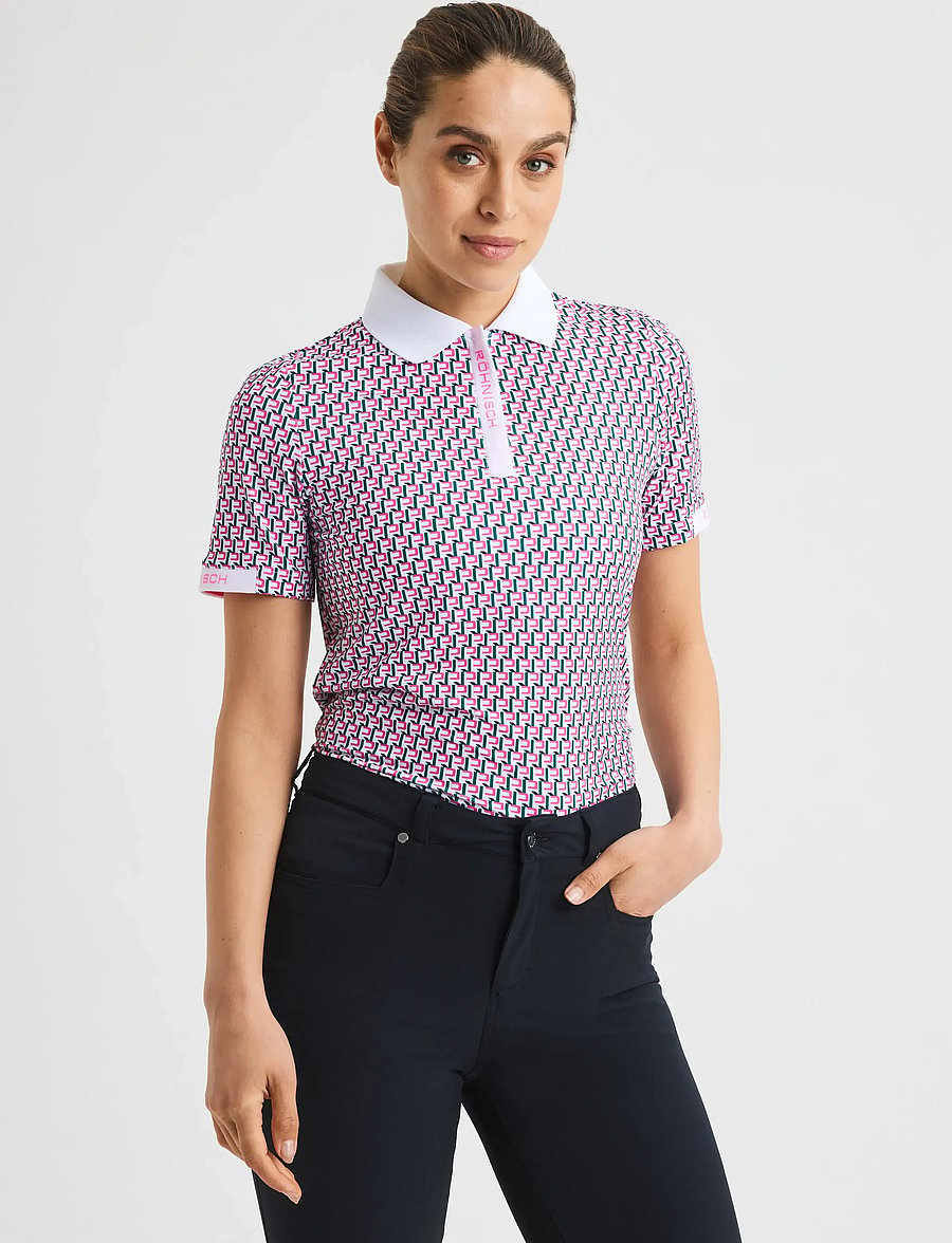 Röhnisch - Abby Poloshirt - alussärgid ja t-särgid - logo rose - 0