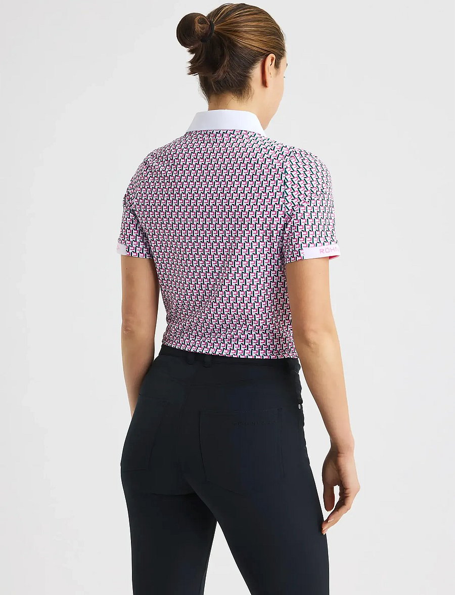 Röhnisch - Abby Poloshirt - alussärgid ja t-särgid - logo rose - 2