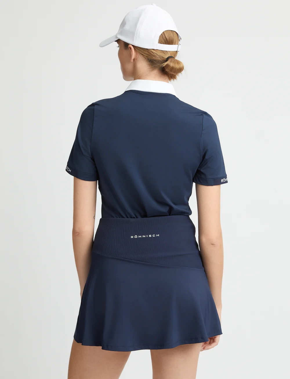 Röhnisch - Abby Poloshirt - toppe & t-shirts - navy - 2