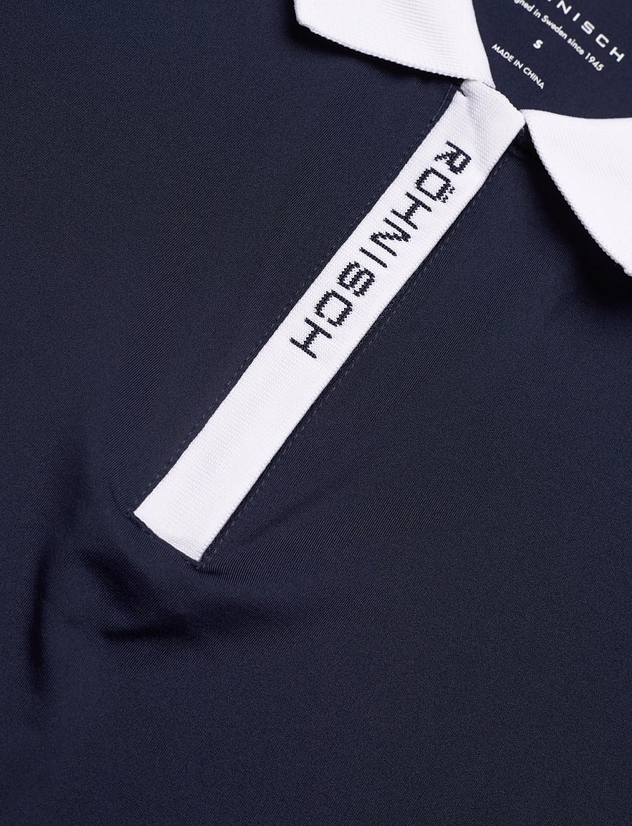 Röhnisch - Abby Poloshirt - koszulki polo - navy/white - 2