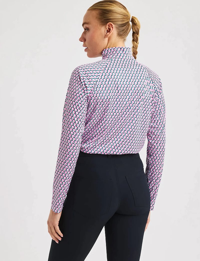 Röhnisch - Addy Long Sleeve - långärmade tröjor - logo rose - 3