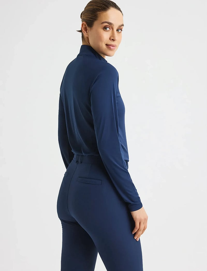 Röhnisch - Addy Long Sleeve - oberteile - navy - 2