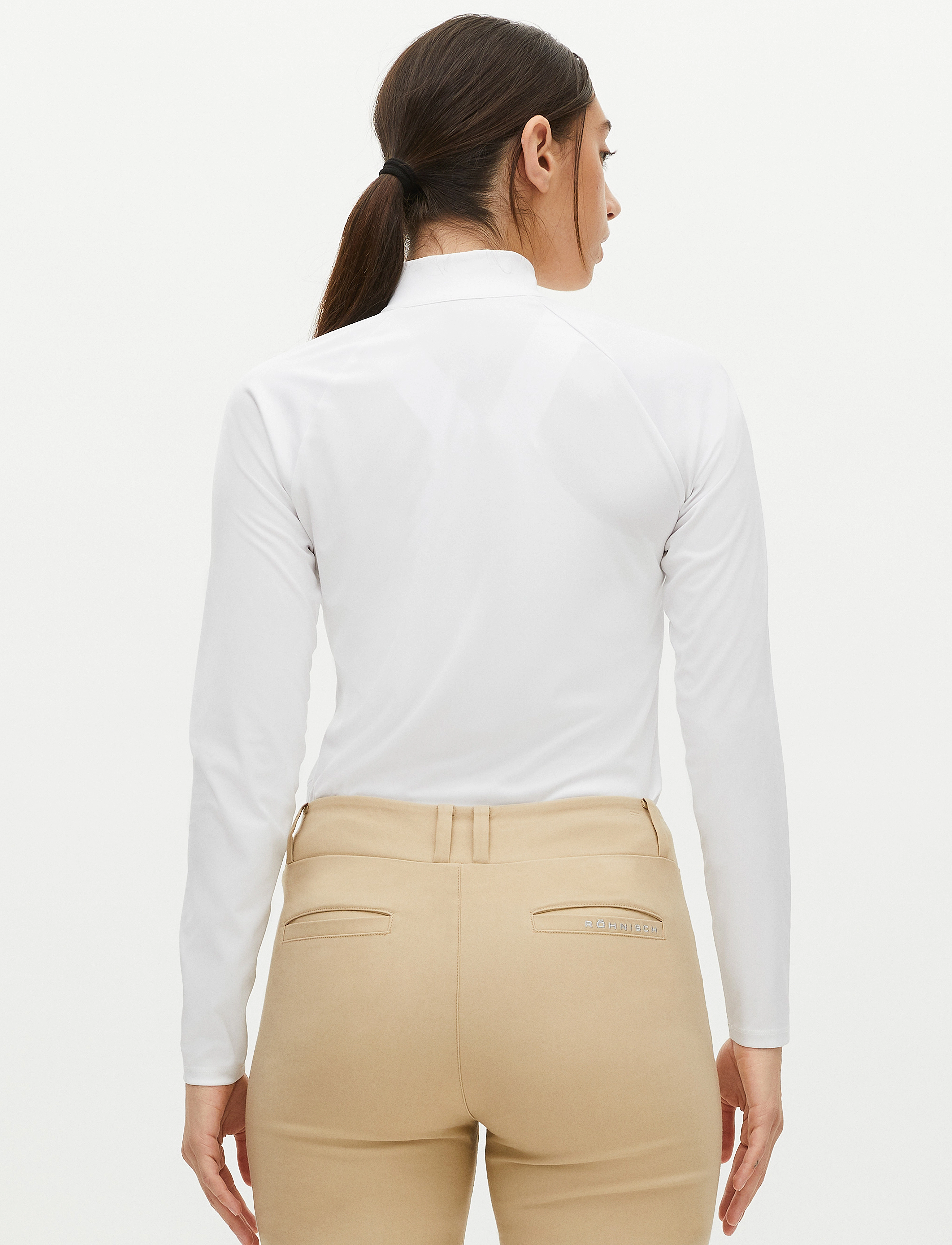 Röhnisch - Addy Long Sleeve - oberteile - white - 3
