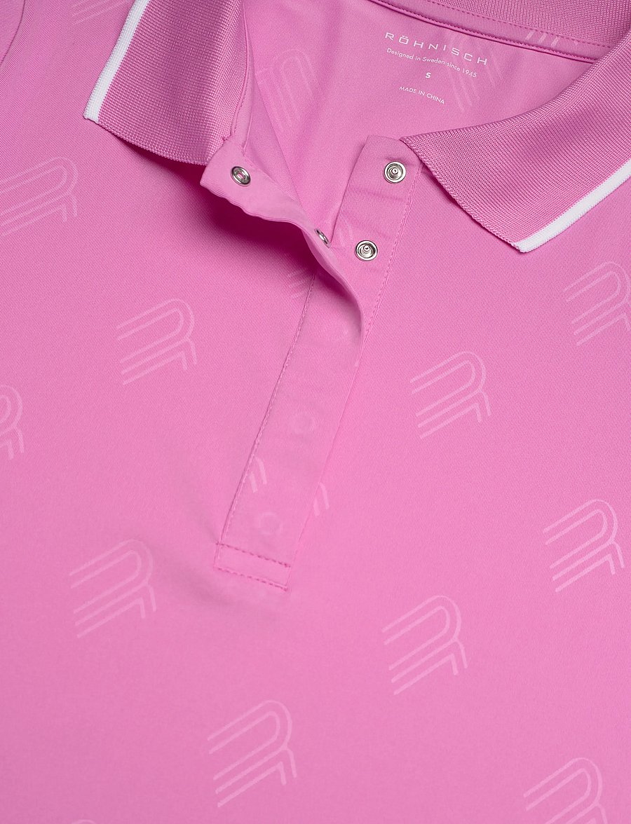 Röhnisch - Deni Poloshirt - alussärgid ja t-särgid - fuchsia pink - 2
