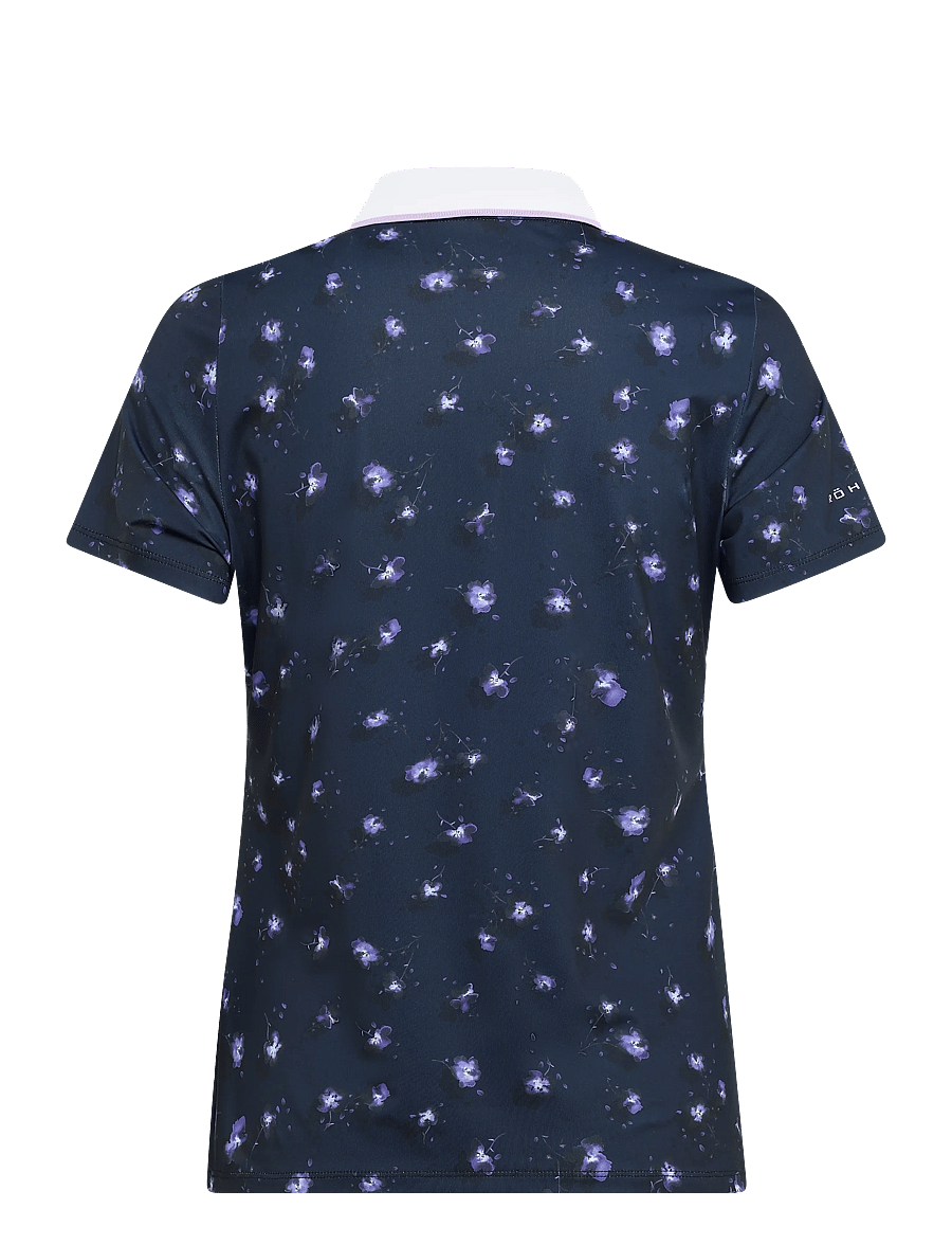 Röhnisch - Deni Poloshirt - alussärgid ja t-särgid - purple mountain bloom - 1