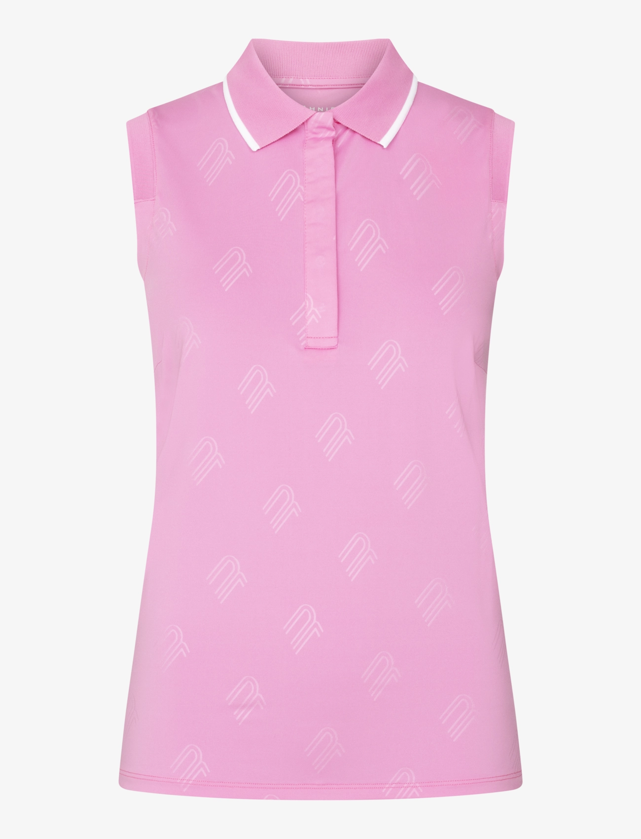 Röhnisch Deni Sleeveless Poloshirt, S, Pink, T-Shirts Og Toppe > Poloer, Dame