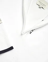 Röhnisch - Knitted Half Zip - neulepuserot - white - 2