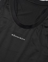 Röhnisch - Mix Court Dress - marškinėlių tipo suknelės - black - 4