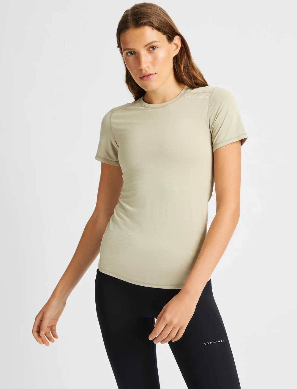 Röhnisch - Jacquard Tee - t-shirts - agate gray - 0