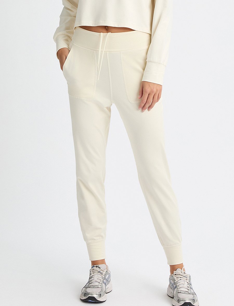 Röhnisch - Soft Jersey Pants - tofu - 0