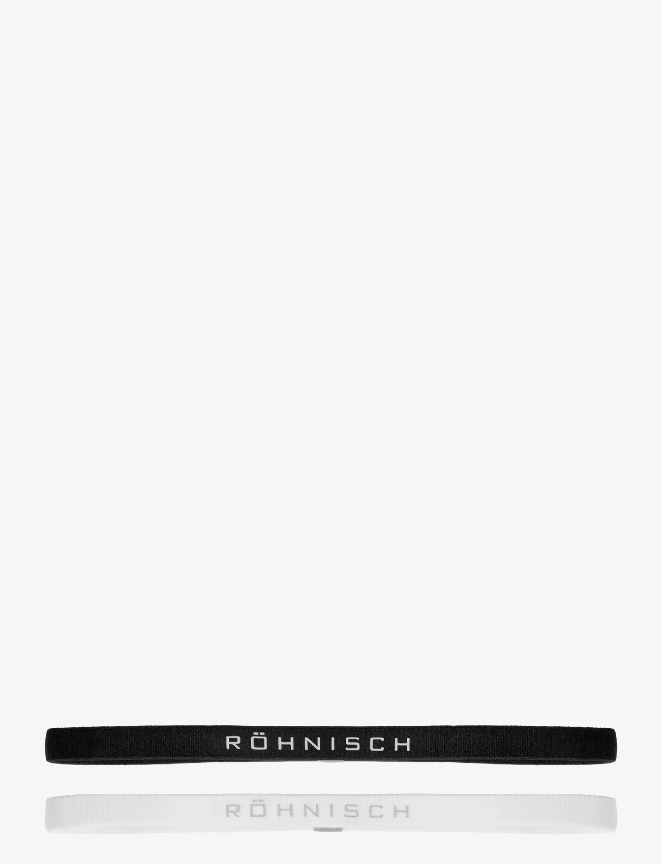 Röhnisch - 2-pack Sport Headband - zemākās cenas - black/white - 0