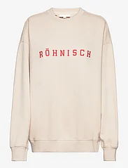 Röhnisch - Iconic Sweatshirt - sweatshirts - oatmeal - 0