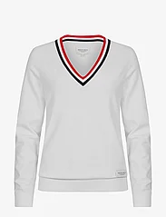 Röhnisch - Adele Knitted Sweater - džemperi - white - 0